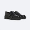 Mocassins cuir glacé noir Manchester Carel – Image 4