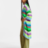 Cardigan mi-long à rayures multicolores - Finwood - Essentiel Antwerp – Image 4