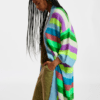 Cardigan mi-long à rayures multicolores - Finwood - Essentiel Antwerp – Image 5