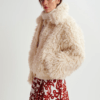 Veste en fausse peau de mouton écru - Genergized - Essentiel Antwerp – Image 5