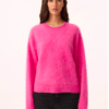 Pull Loty en Cachemire Col Rond - Fuchsia Fluff - Kujten – Image 2